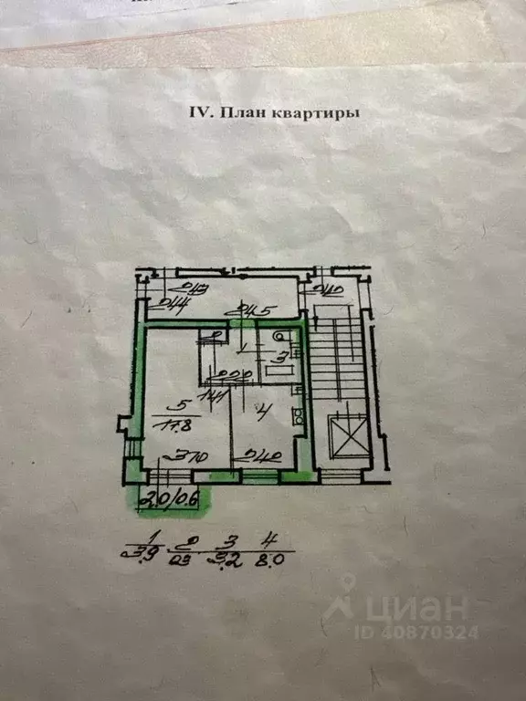 1-к кв. Санкт-Петербург Гражданский просп., 15К1 (33.2 м) - Фото 2