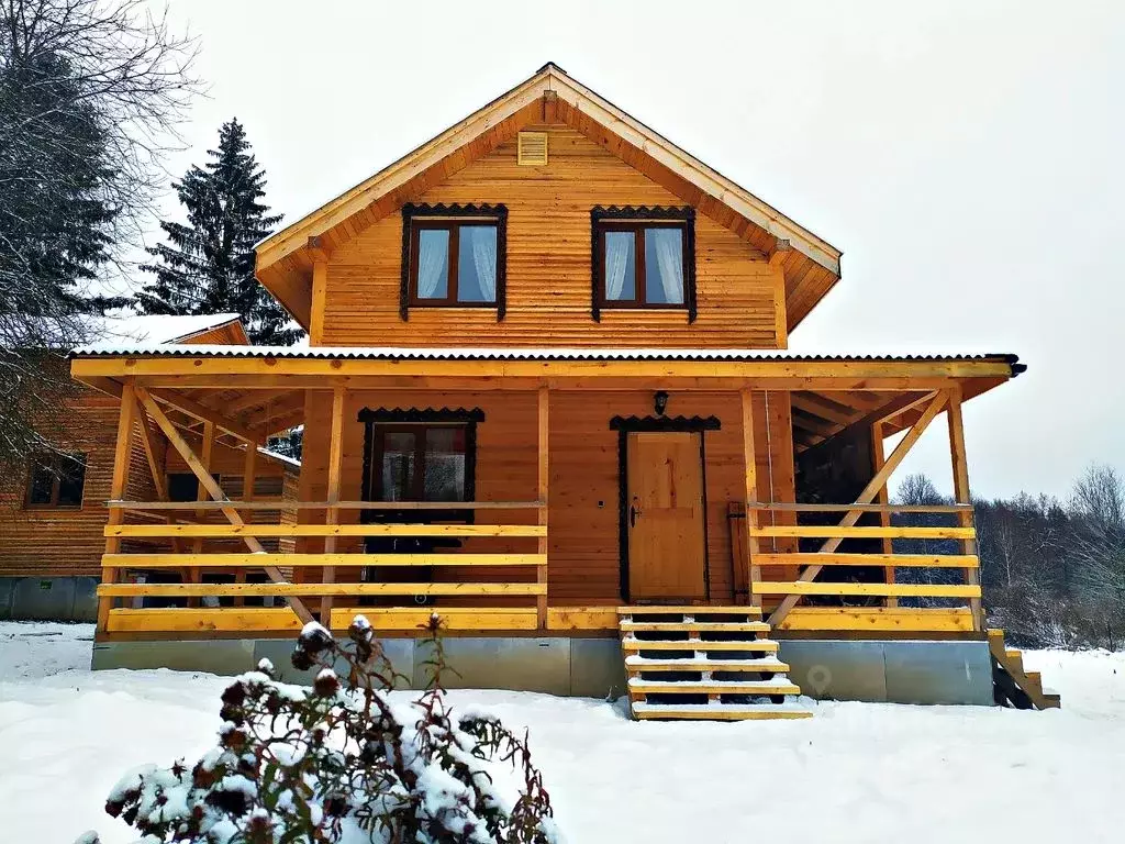Дом в Калужская область, Тарусский муниципальный округ, д. Лаговщина ... - Фото 1