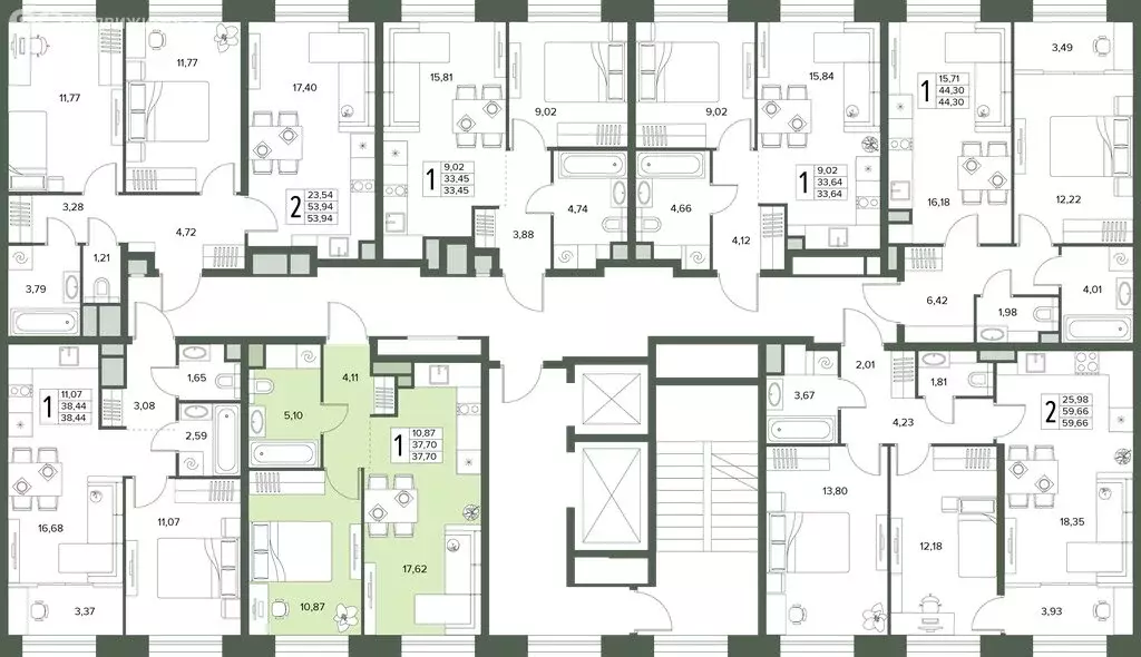 1-комнатная квартира: Московская область, Серпухов (37.7 м) - Фото 2
