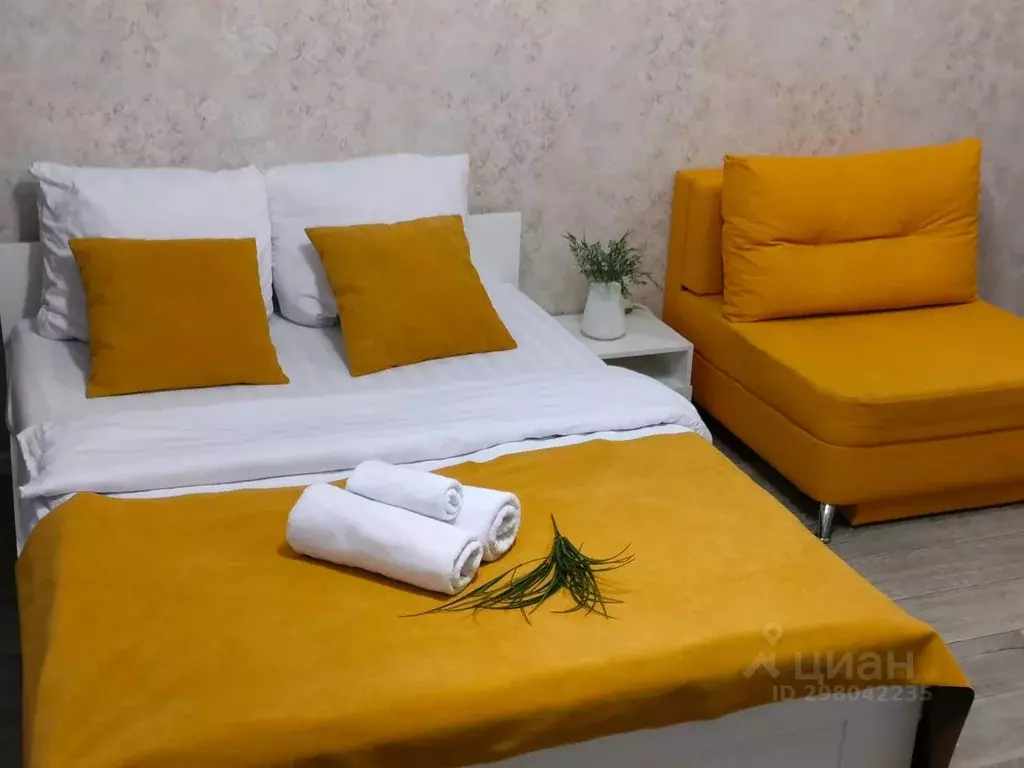 Студия Курская область, Курск Хуторская ул., 2А (22.5 м) - Фото 1