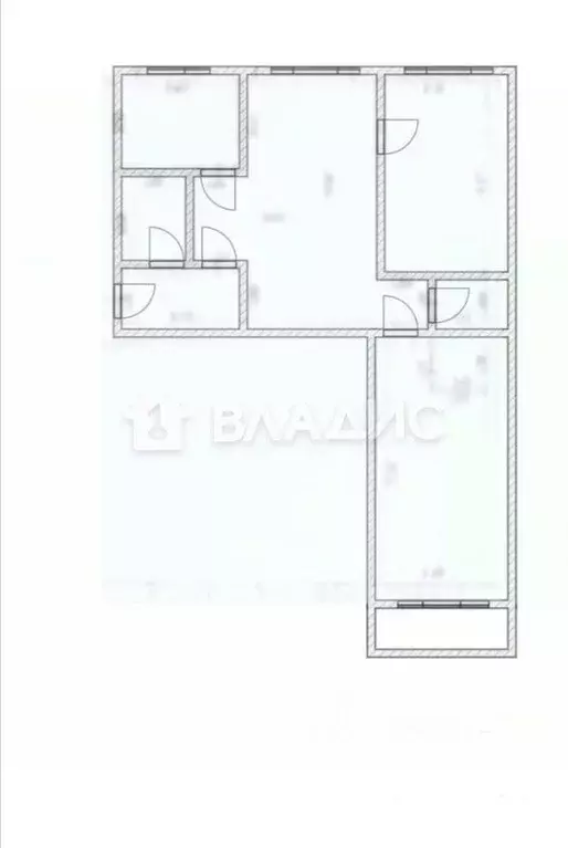 3-к кв. Кемеровская область, Кемерово просп. Ленина, 76 (54.6 м) - Фото 2