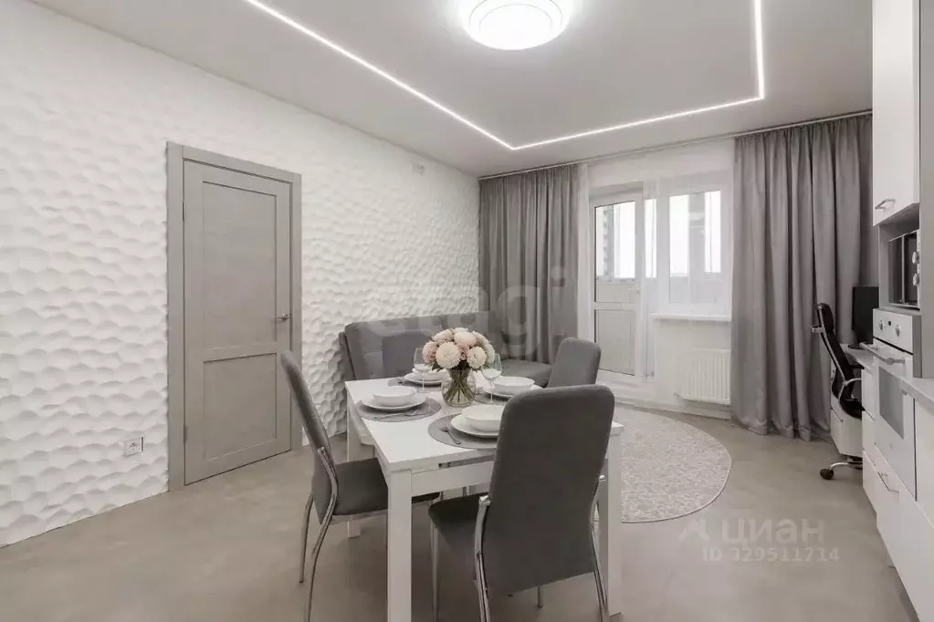 1-к кв. Тюменская область, Тюмень Широтная ул., 158к3 (58.7 м) - Фото 1