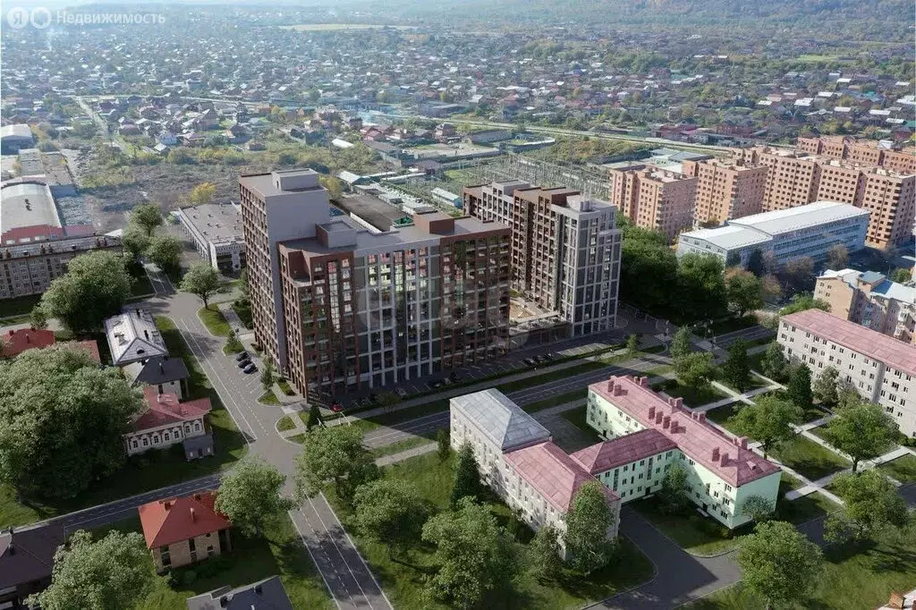 2-комнатная квартира: Владикавказ, улица Братьев Темировых, 63 (59 м) - Фото 1