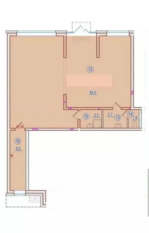 Помещение свободного назначения в Астраханская область, Астрахань ул. ... - Фото 2