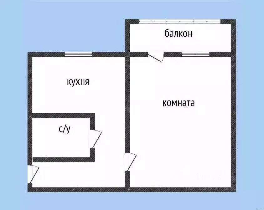 1-к кв. Приморский край, Владивосток ул. Героев Хасана, 10 (30.7 м) - Фото 1