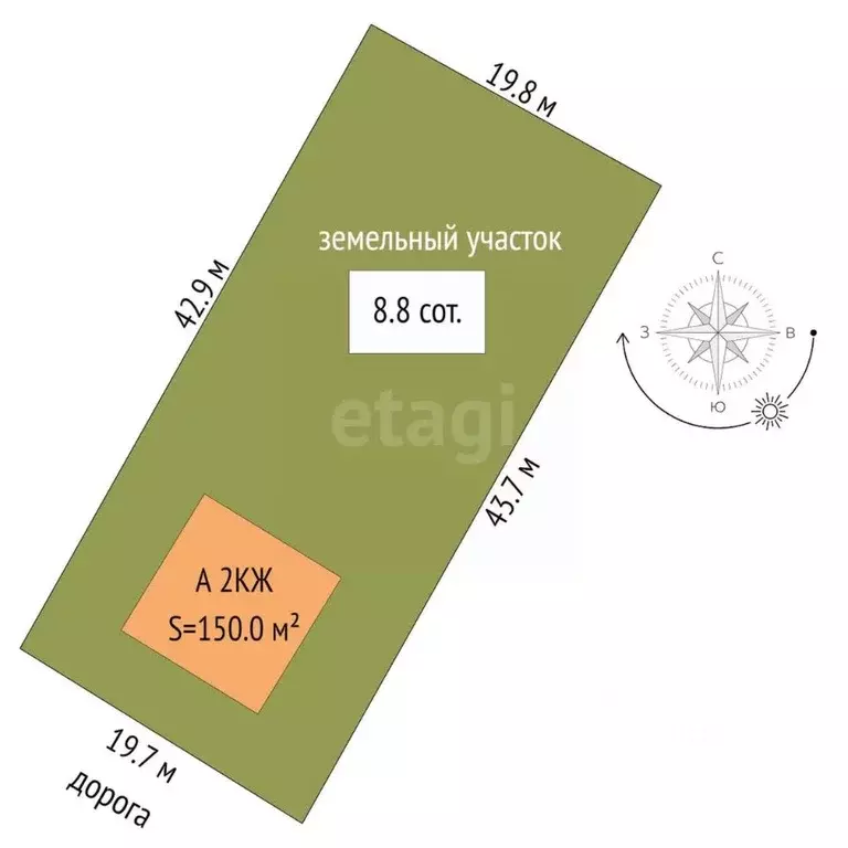 Дом в Тюменская область, Тюменский муниципальный округ, д. Есаулова ... - Фото 2