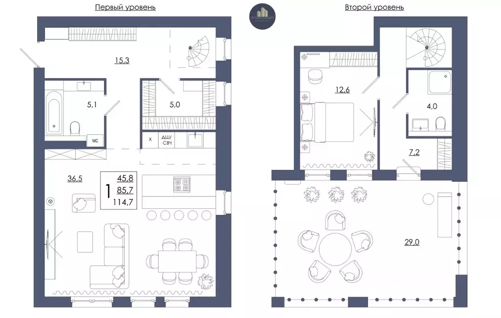 1-к кв. Смоленская область, Смоленск ул. 2-я Киевская, 20Ак1 (114.7 м) - Фото 1