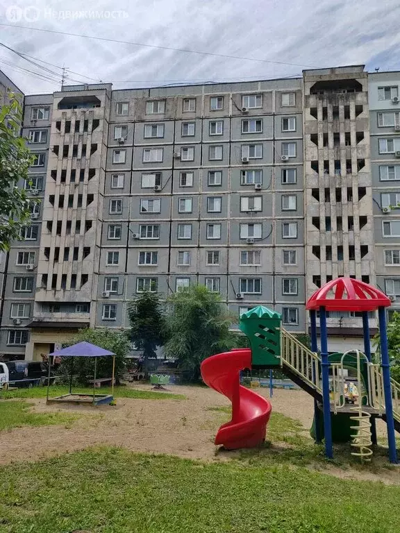 3-комнатная квартира: Хабаровск, микрорайон Южный, улица Ворошилова, 7 ... - Фото 1