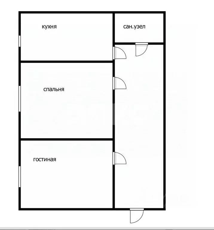 2-к кв. Краснодарский край, Анапа ул. Ленина, 145 (51.9 м) - Фото 2