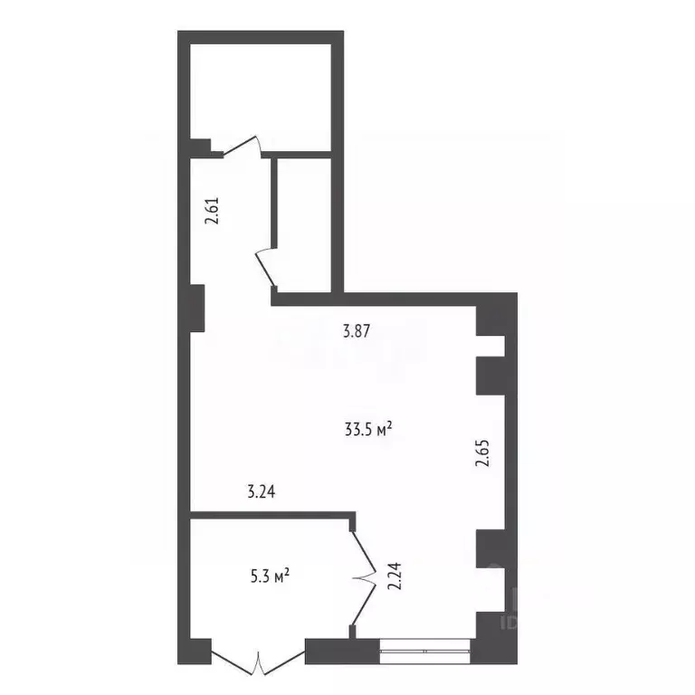 Помещение свободного назначения в Красноярский край, Красноярск ... - Фото 2