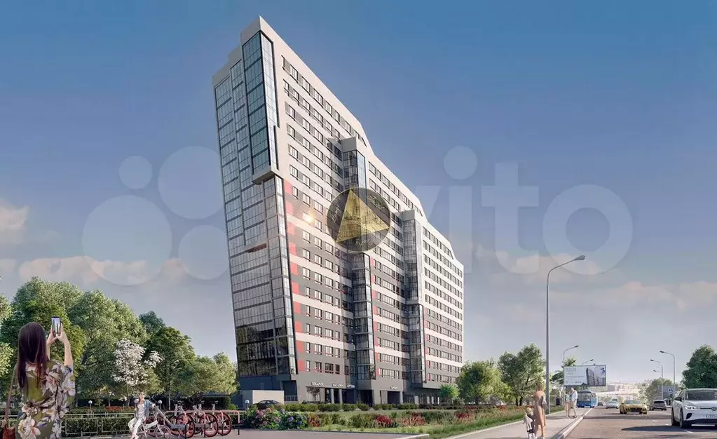 3-к. квартира, 80,2 м, 12/14 эт. - Фото 1