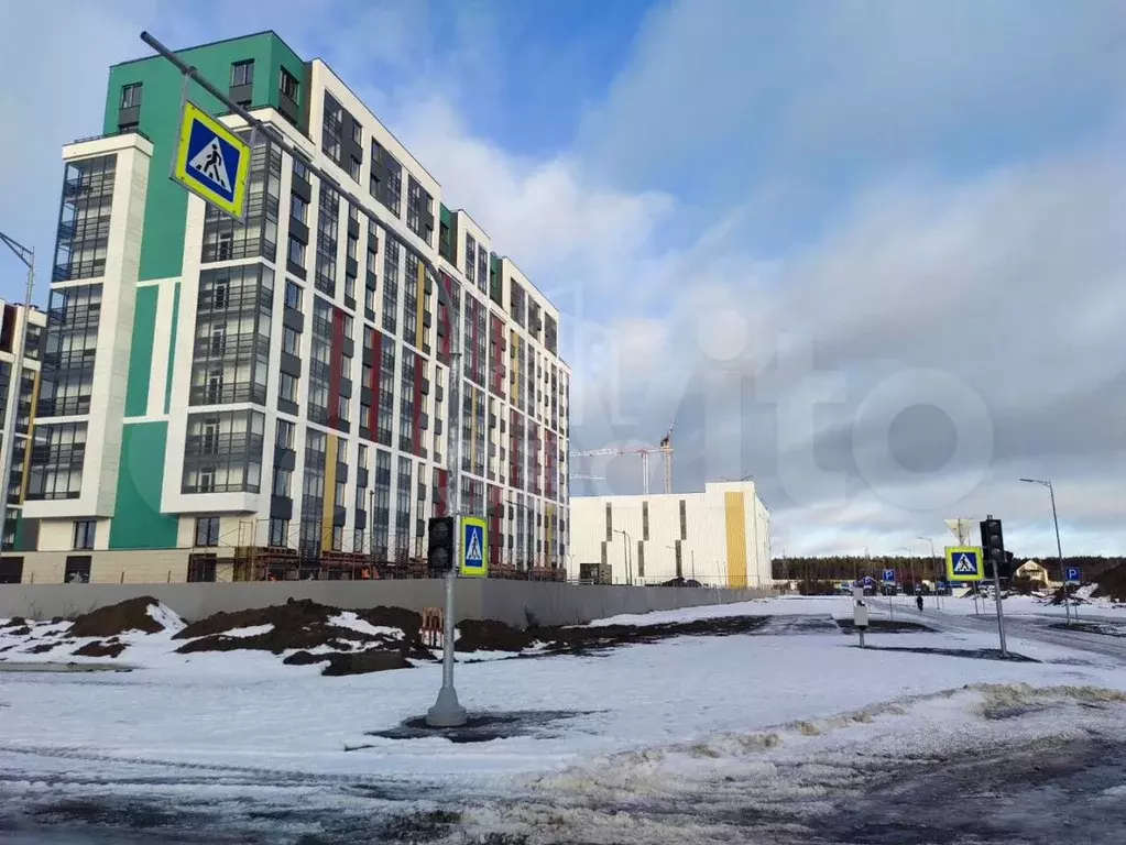 1-к. квартира, 32,5 м, 4/13 эт. - Фото 1