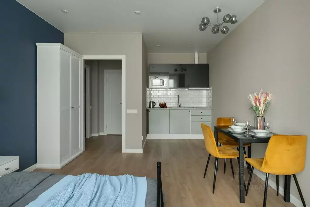 Студия Санкт-Петербург Черниговская ул., 17 (30.0 м) - Фото 1