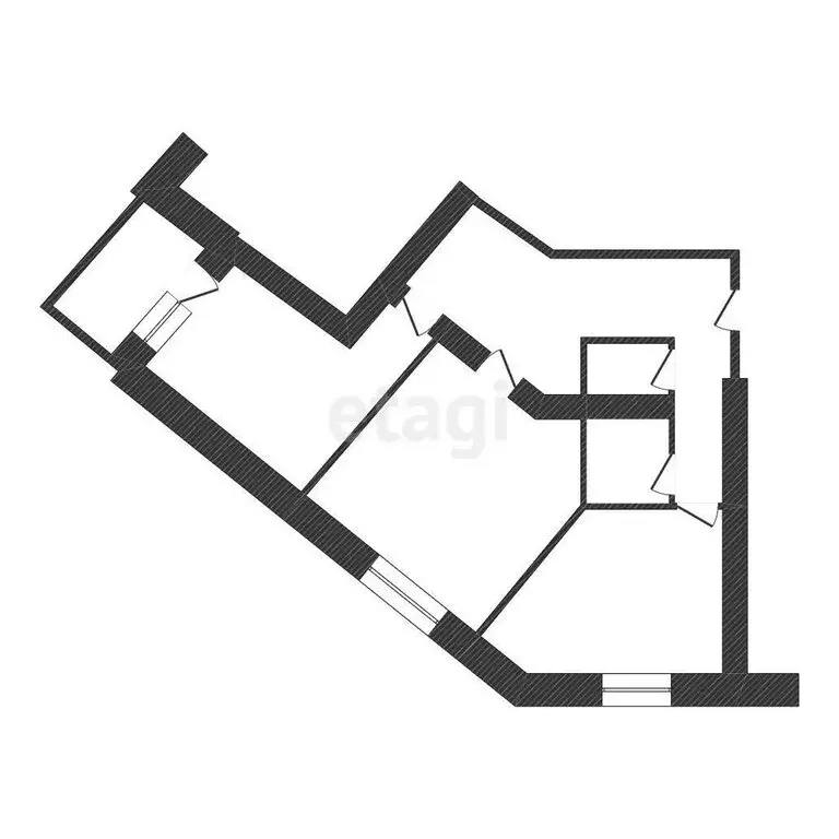 2-комнатная квартира: Белгород, улица Губкина, 13В (71 м) - Фото 0