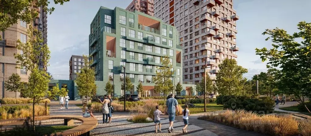 1-к кв. Москва Кавказский Бульвар 51 жилой комплекс (36.8 м) - Фото 1