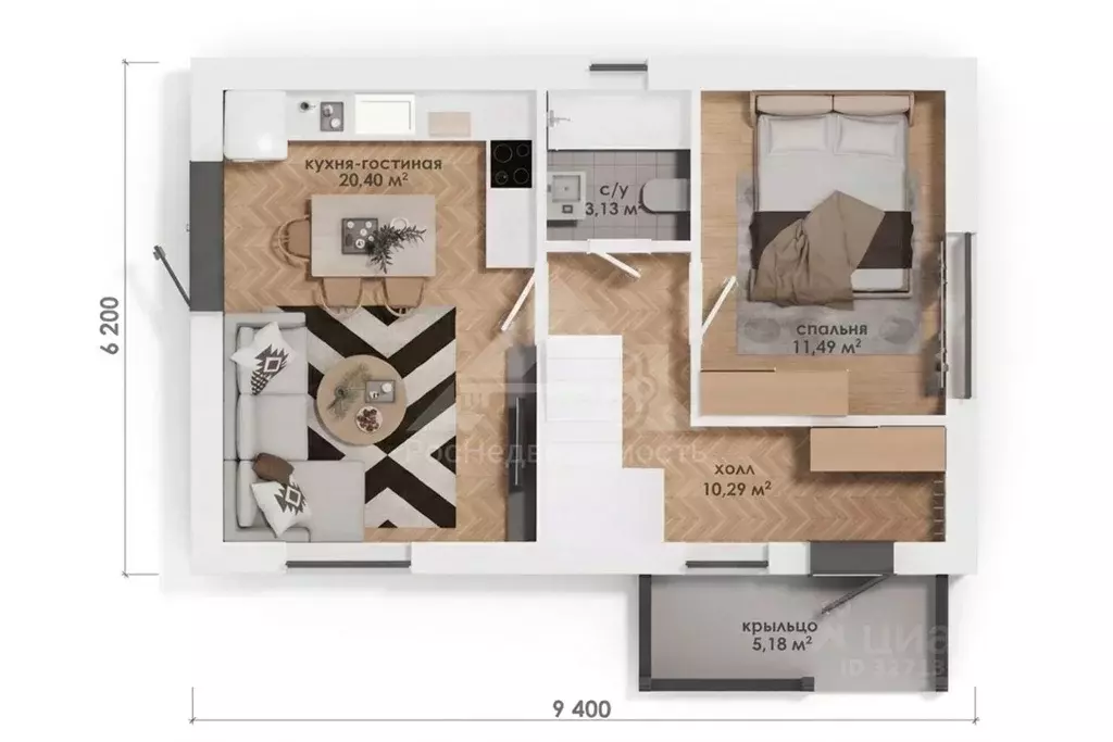 Дом в Владимирская область, Юрьев-Польский муниципальный округ, ... - Фото 2