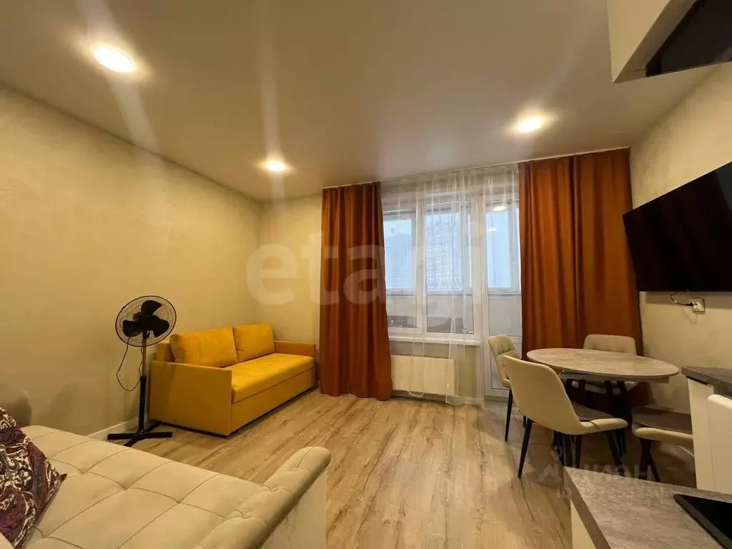 Студия Тюменская область, Тюмень ул. Фармана Салманова, 10 (25.9 м) - Фото 1