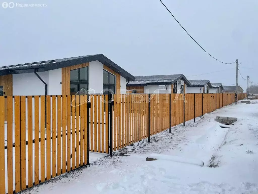 Дом в Тюменский район, деревня Якуши, улица Братьев Замалутдиновых (90 ... - Фото 1