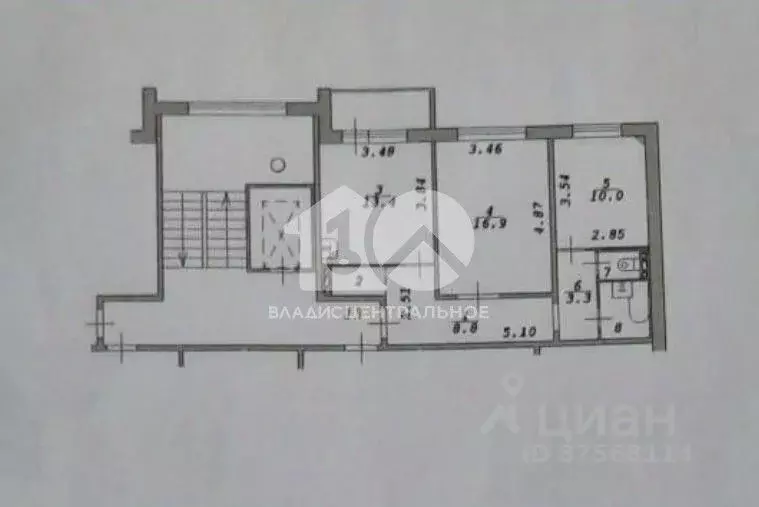 2-к кв. Новосибирская область, Новосибирск Хилокская ул., 1б (57.6 м) - Фото 2