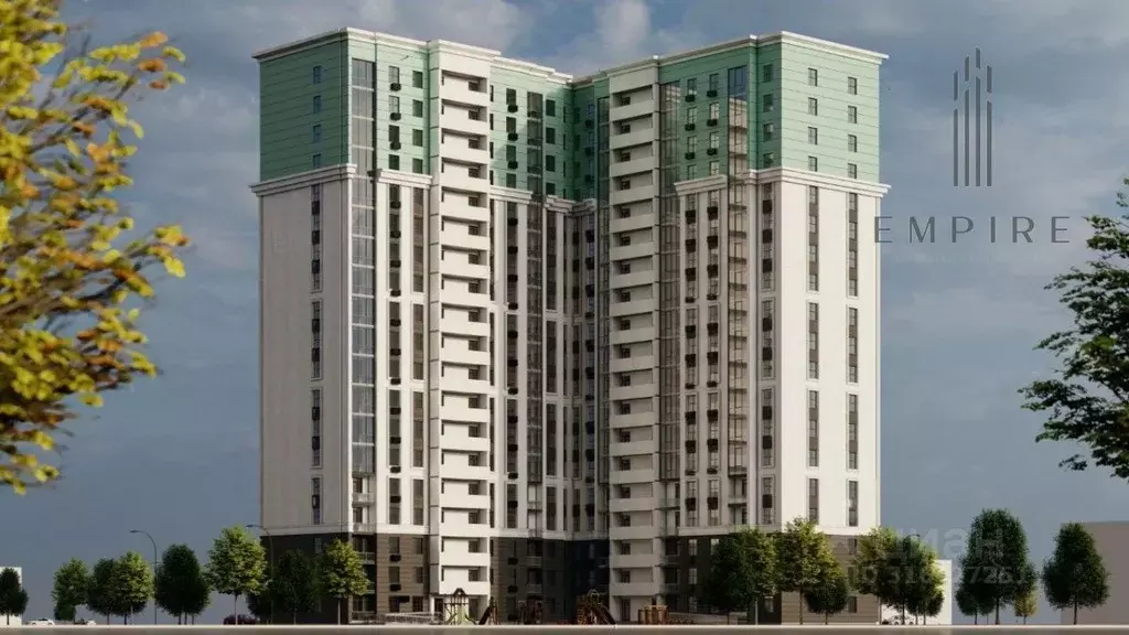 1-к кв. Чеченская республика, Грозный Кабардинская ул., 40 (49.3 м) - Фото 1