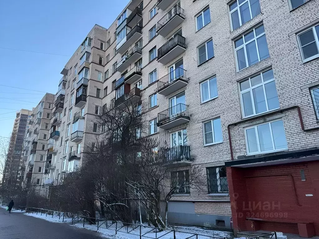 3-к кв. Санкт-Петербург ул. Верности, 13 (57.0 м) - Фото 1