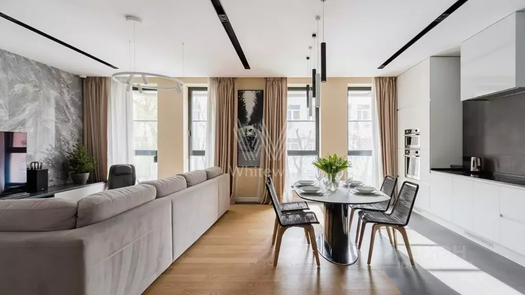 3-к кв. Москва Малая Пироговская ул., 8 (160.0 м) - Фото 1