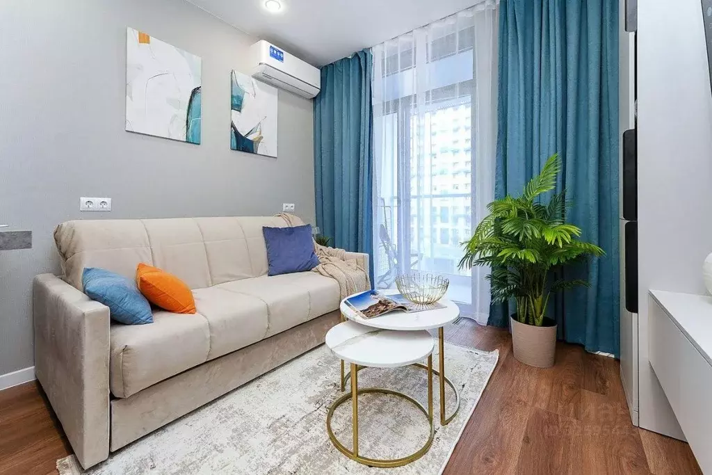 Студия Краснодарский край, Сочи Бытха мкр, ул. Ясногорская, 16/2 (25.0 ... - Фото 1