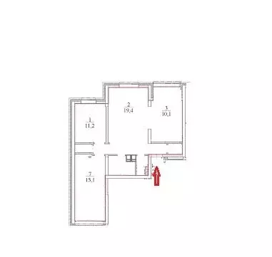 3-комнатная квартира: Хабаровск, улица Запарина, 154 (71.8 м) - Фото 0