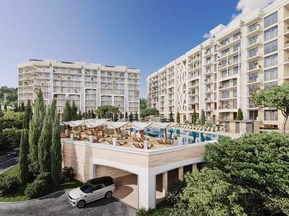 Апартаменты-студия, 60,8 м, 4/8 эт. - Фото 1