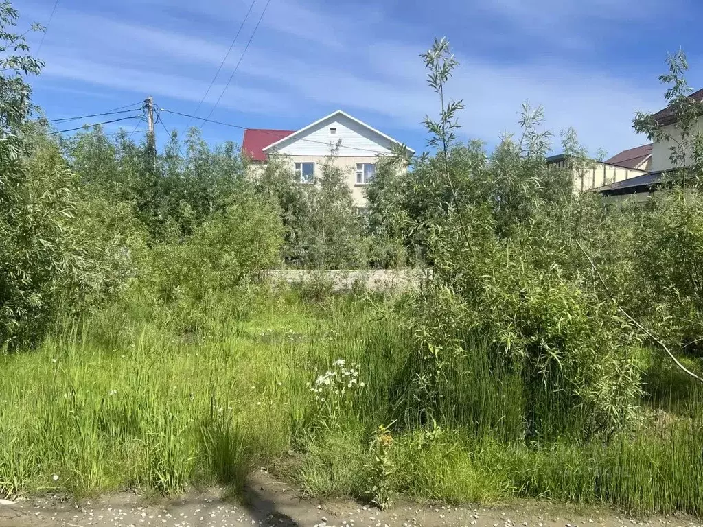 Участок в Ямало-Ненецкий АО, Салехард Брусничный мкр, 14 (6.0 сот.) - Фото 1