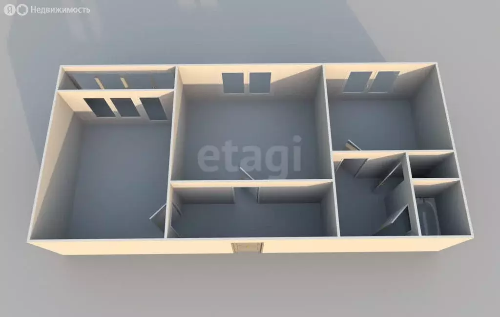 2-комнатная квартира: Долинск, улица Вилкова, 13 (53 м) - Фото 1