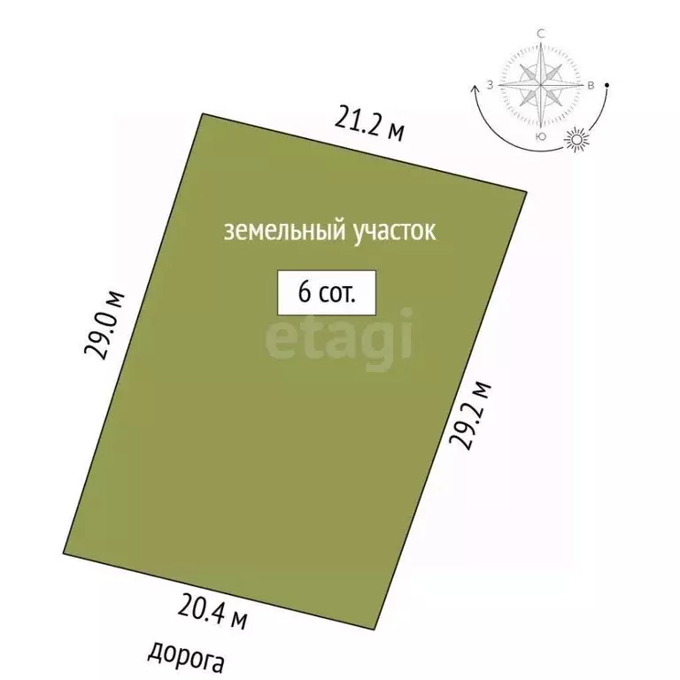 Участок в Ростовская область, Ростов-на-Дону 7-я Конструктивная ул. ... - Фото 1