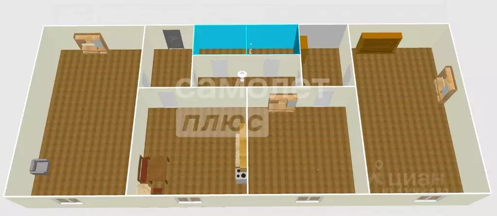 3-к кв. Коми, Сыктывдинский район, Пажга муниципальное образование, с. ... - Фото 2