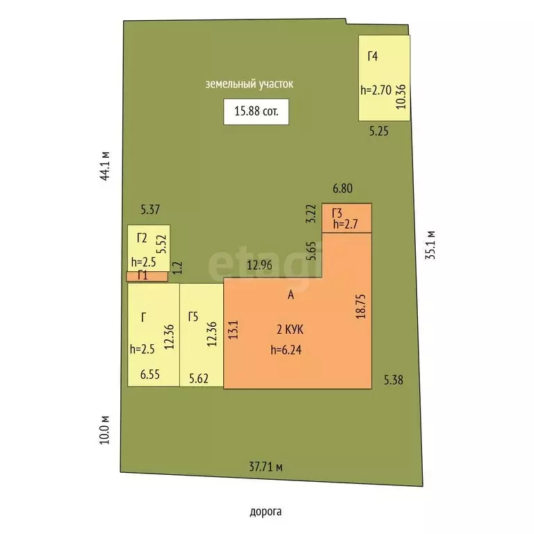 Дом в Тавда, Советская улица (342.4 м) - Фото 2