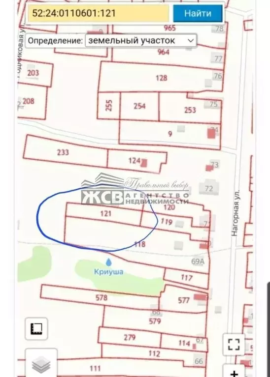 Участок в Нижегородская область, Богородский муниципальный округ, д. ... - Фото 1