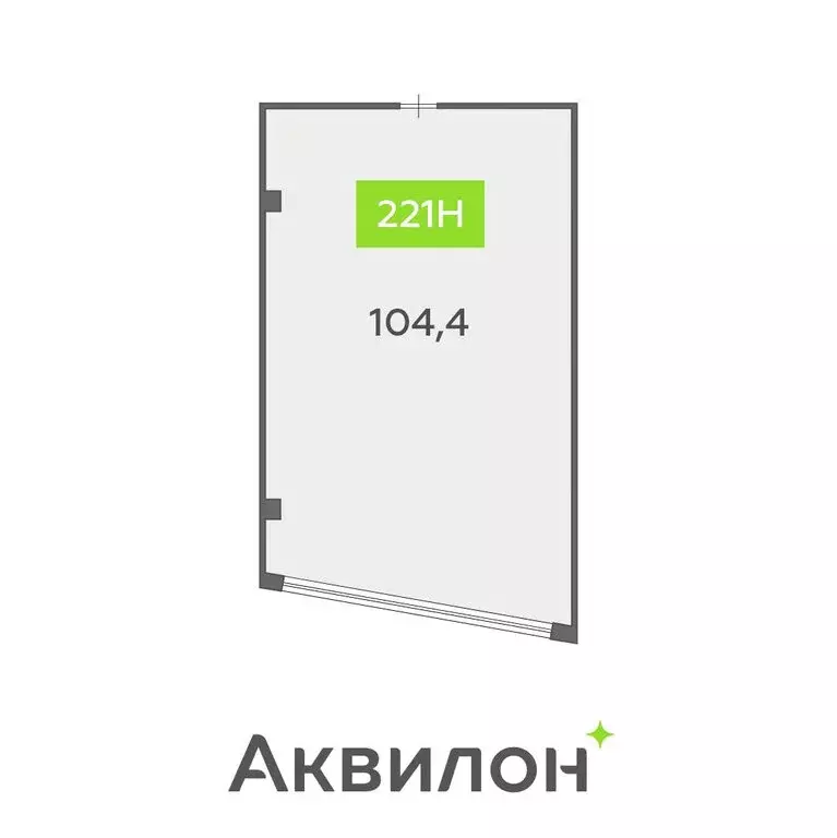 Офис (104.4 м) - Фото 1