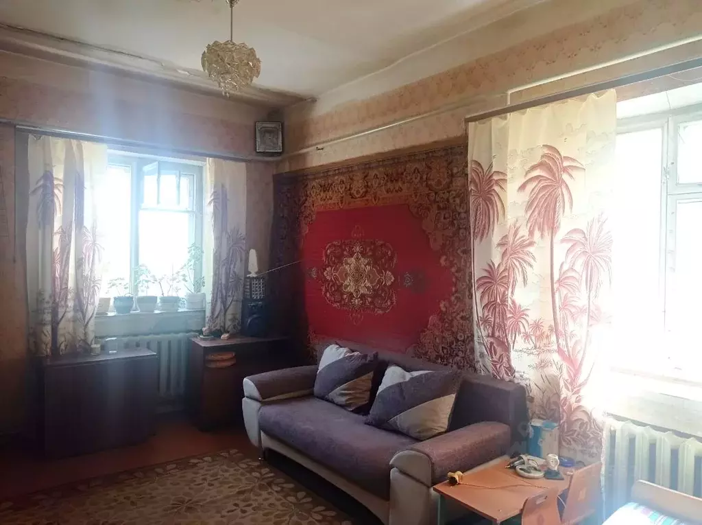 2-к кв. Тамбовская область, Кирсанов Солнечная ул., 7 (40.0 м) - Фото 0