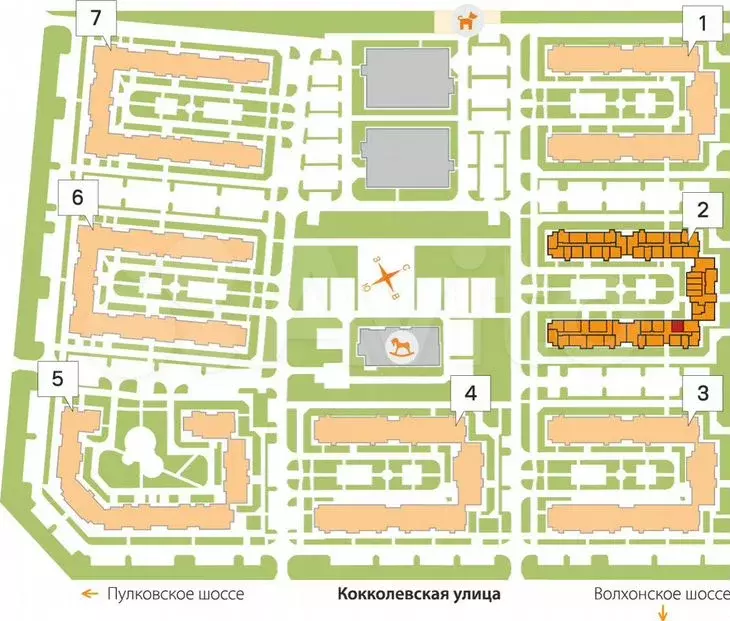 1-к. квартира, 39м, 1/5эт. - Фото 1