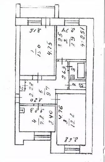 3-к кв. Кировская область, Киров Советская ул., 21 (60.0 м) - Фото 2