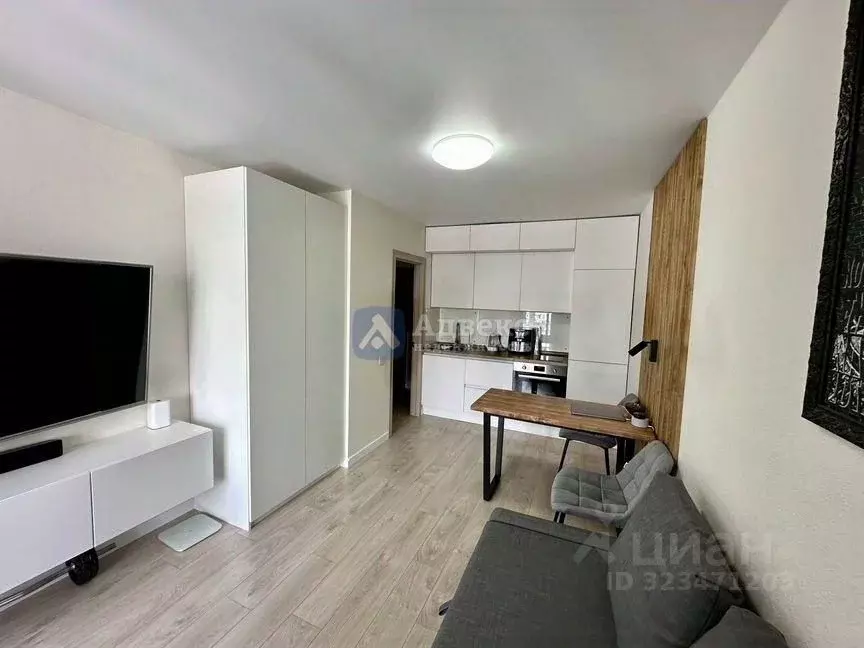 Студия Тюменская область, Тюмень ул. Краснооктябрьская, 14 (24.0 м) - Фото 1