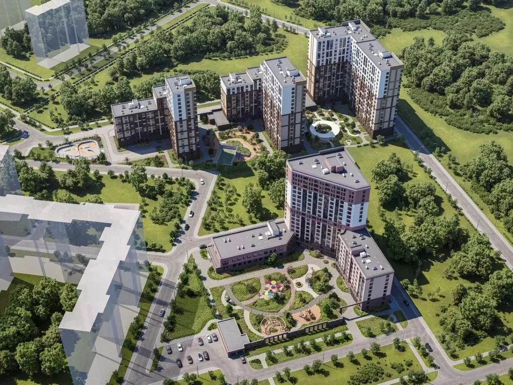 3-к кв. Ленинградская область, Всеволожский район, д. Новое Девяткино  ... - Фото 2