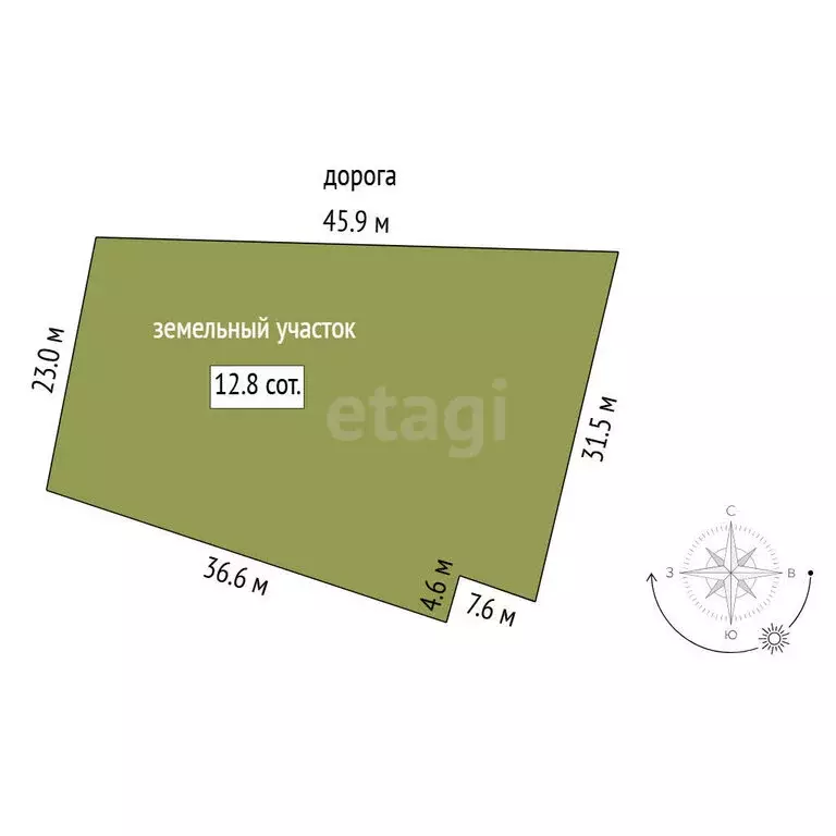 Участок в Тюменский муниципальный округ, СНТ Лесник-2 (12.75 м) - Фото 0