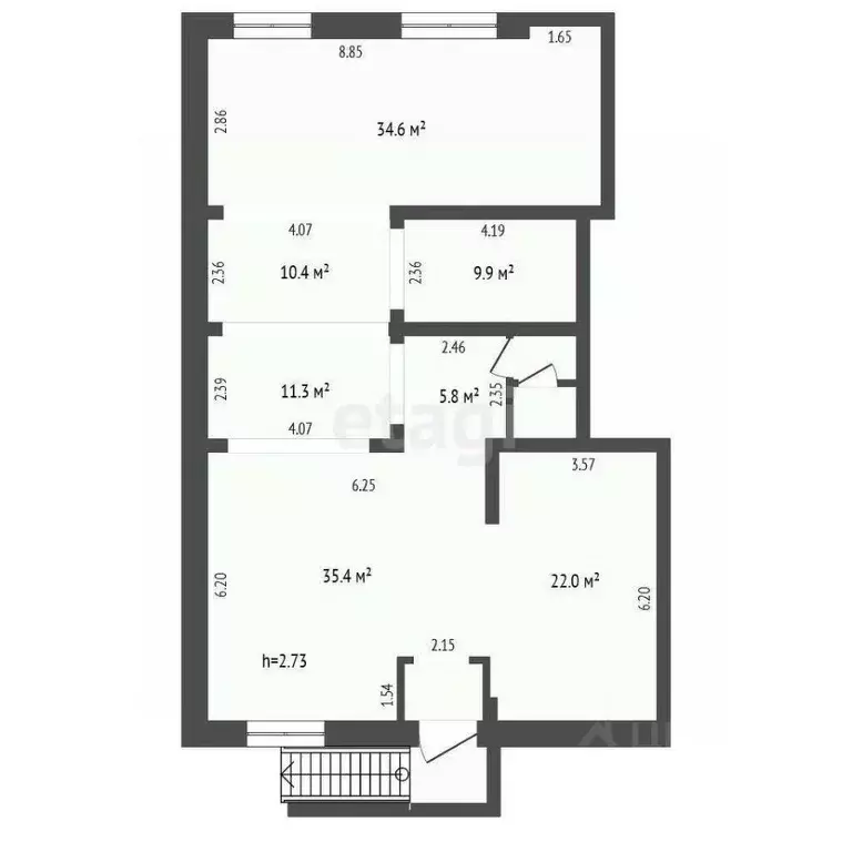 Торговая площадь в Тюменская область, Тюмень ул. Орджоникидзе, 18 (135 ... - Фото 1