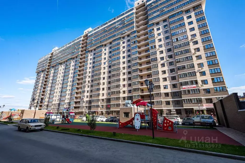 2-к кв. Краснодарский край, Краснодар ул. Евгении Жигуленко, 13к2 ... - Фото 1