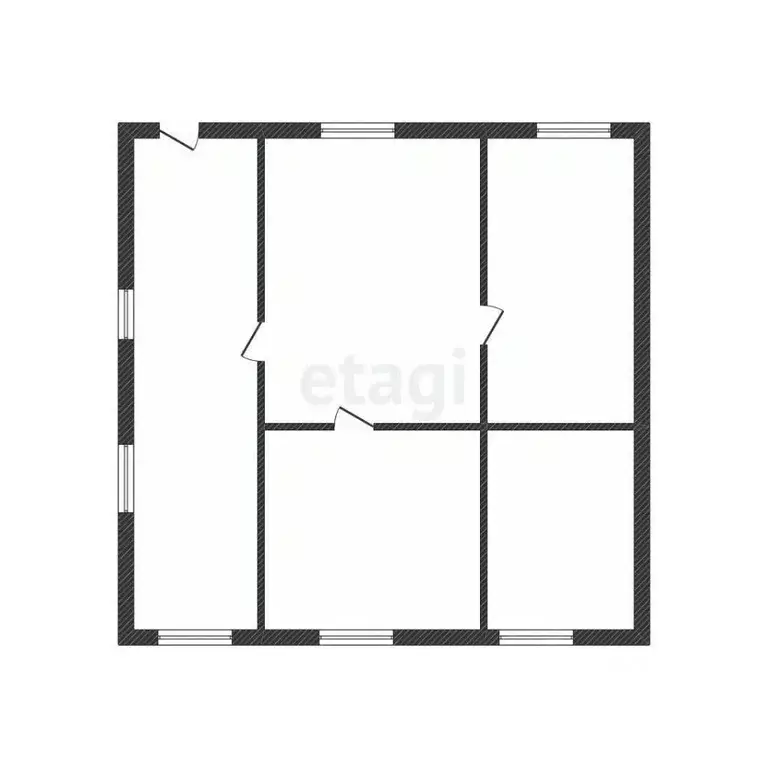 Дом в Белгородская область, Вейделевский район, пос. Викторополь ул. ... - Фото 2