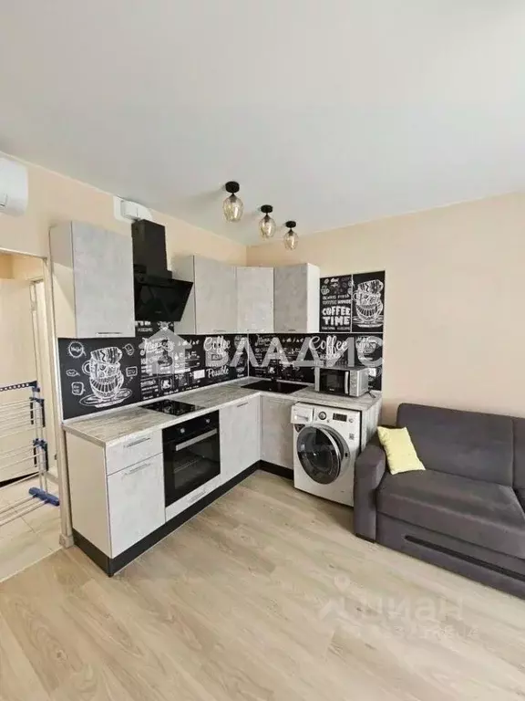 Студия Москва ул. Малое Понизовье, 2 (23.7 м) - Фото 1