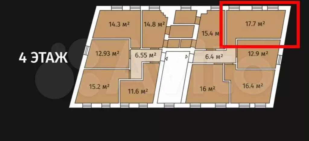 Продам помещение свободного назначения, 17.7 м - Фото 0