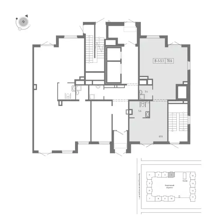 Помещение свободного назначения в Санкт-Петербург пос. Шушары, Клюква ... - Фото 1