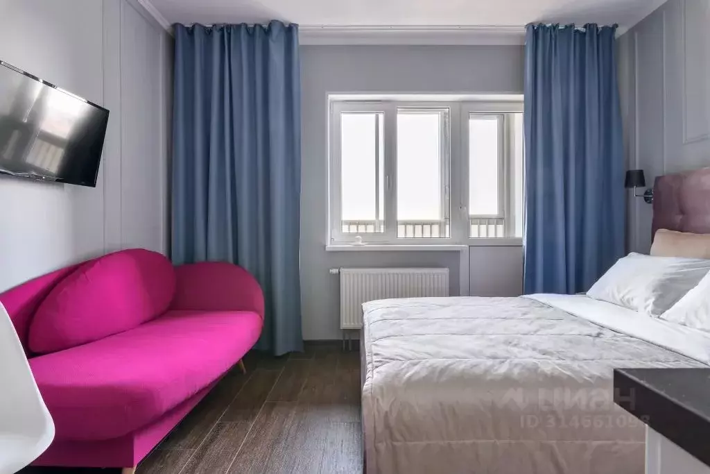 Студия Санкт-Петербург Днепропетровская ул., 37 (25.0 м) - Фото 1