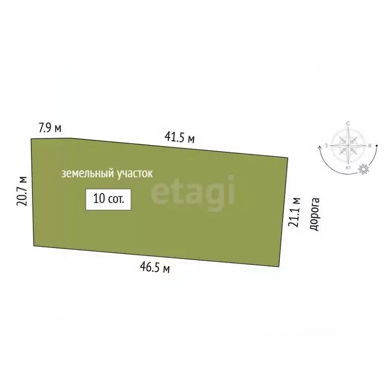 Участок в Тюменская область, Тюмень Лаванда садовое товарищество, ул. ... - Фото 2